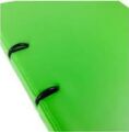 ÖNDER 123-19 RAİNBOW COLORS 2 HALKA DOSYA PP YEŞİL