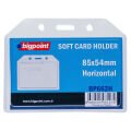 BİGPOİNT BP662H KART KABI YATAY ŞEFFAF 85X54MM 10'LU PAKET