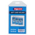 BİGPOİNT BP662V KART KABI DİKEY ŞEFFAF 54X85MM 10'LU PAKET