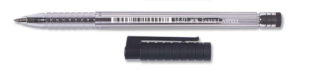 FABER TÜKENMEZ KALEM 0.8MM SİYAH 144099-50'Lİ