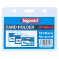 BİGPOİNT BP665H ÇİFT TARAFLI PP KART KABI YATAY ŞEFFAF 85X55MM 10'LU PAKET