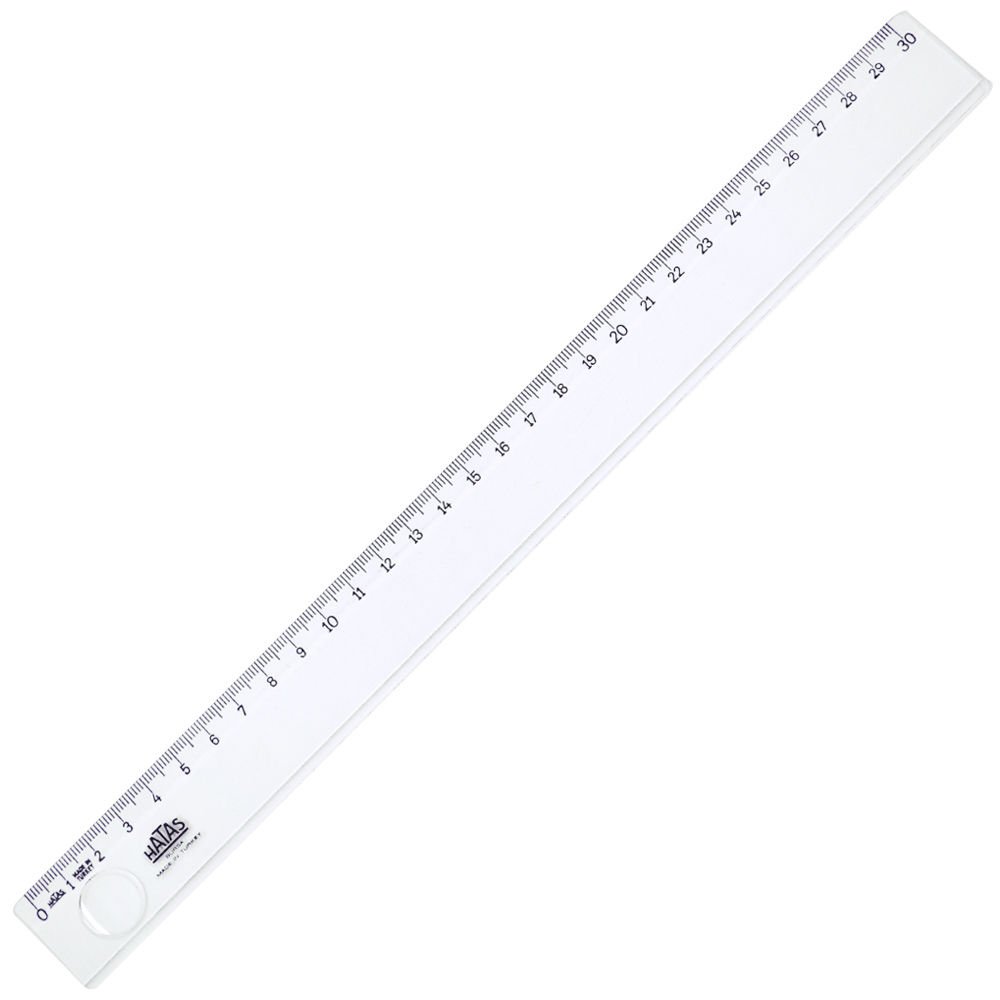 HATAS 0143 MERCEKLİ CETVEL 30 CM 25'Lİ KT.