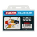 BİGPOİNT BP669H KART POŞETİ YATAY ŞEFFAF 85X55MM 10'LU PAKET