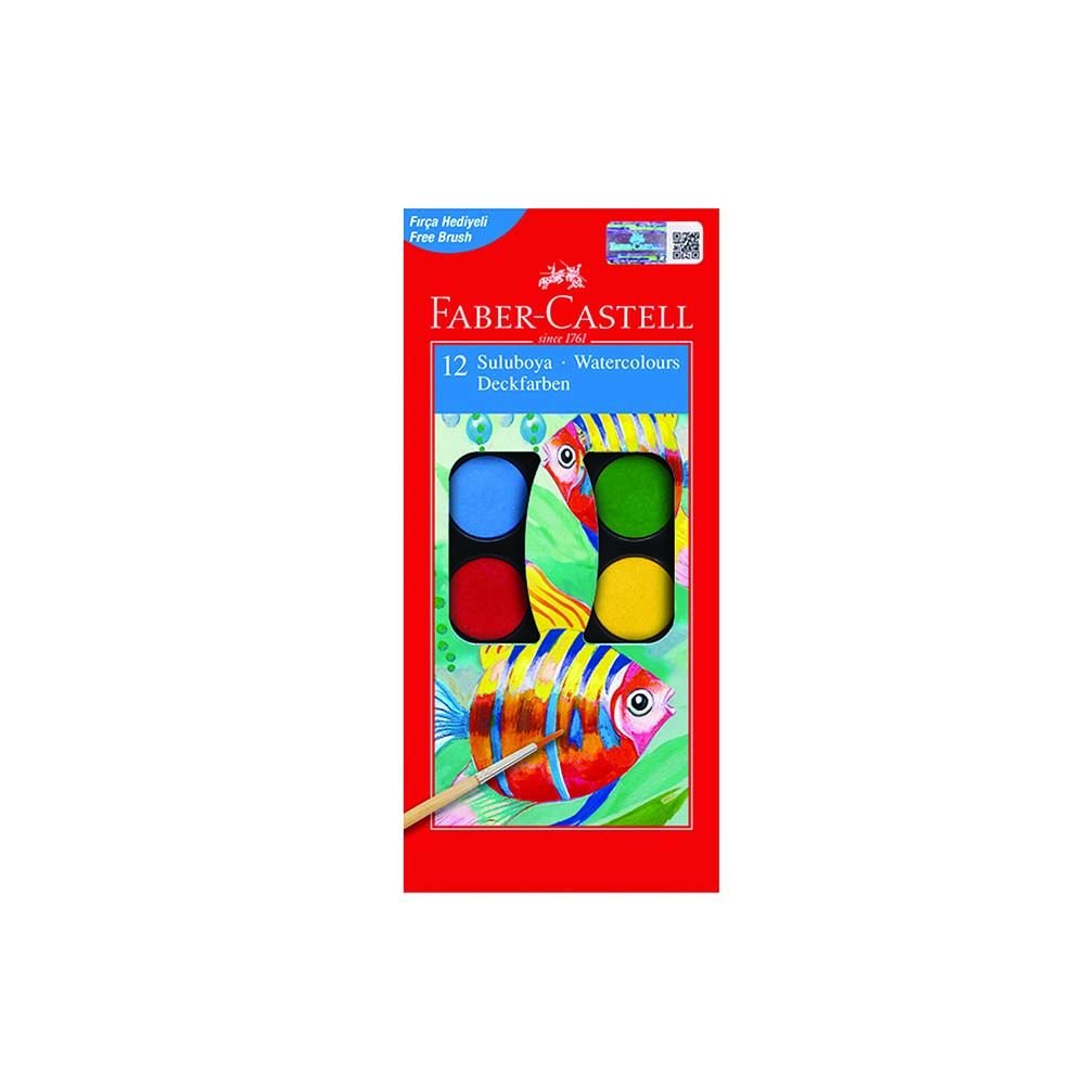 FABER SULUBOYA REDLİNE 12 RENK BÜYÜK BOY 125012