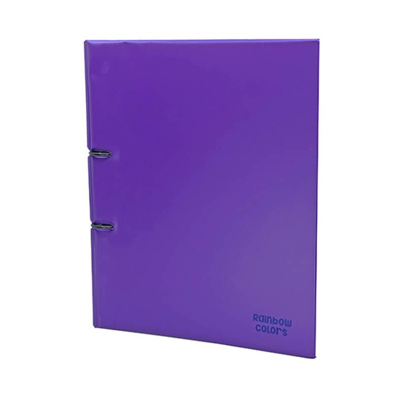 ÖNDER 121-22 RAİNBOW COLORS 2 HALKA PVC MOR