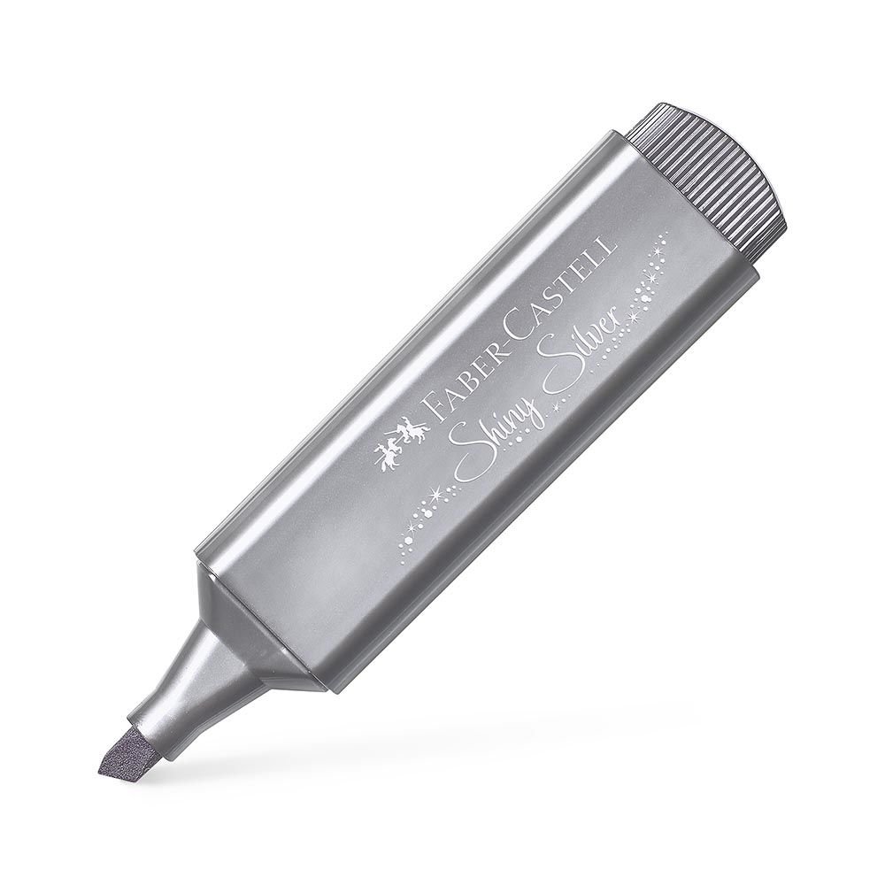 FABER 154661 FOSFORLU KALEM 46 METALİK GÜMÜŞ (10'LU)
