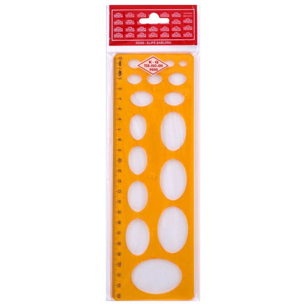 HATAS 02280 ELİPS ŞABLONU