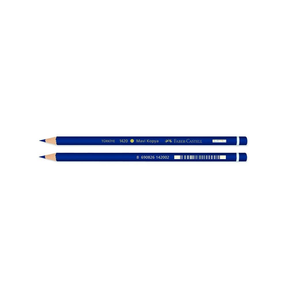 FABER 420000 MAVİ KOPYA BOYA KALEMİ (12'Lİ)