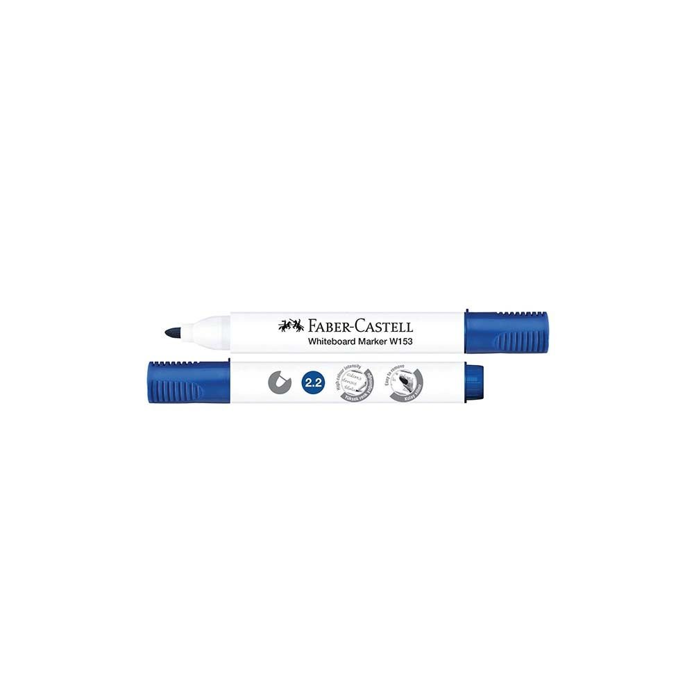 FABER 254024 W.BOARD MARKER W153 MAVİ (10'LU)