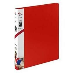 ÖNDER 1110-2 A4 PLASTİK ÇİFT MEKİNAZMALI DOSYA KIRMIZI