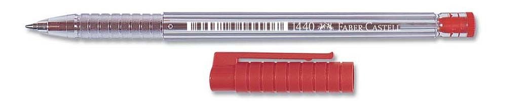 FABER TÜKENMEZ KALEM 08MM KIRMIZI 144021-50'Lİ