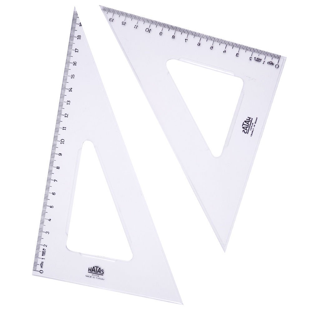 HATAS 0805 TEKNİK OKUL GÖNYE SETİ 21 CM 60/45 10'LU KT.