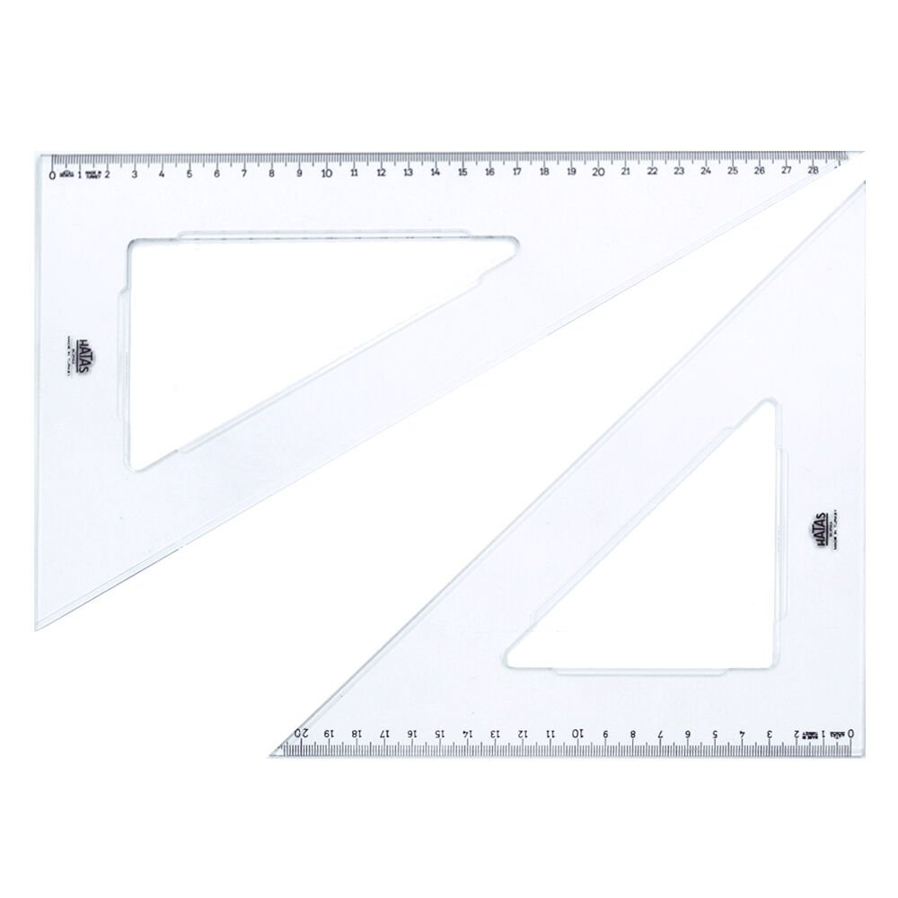 HATAS 0807 GÖNYE TAKIMI 30 CM 60-45 DERECE 10'LU KT.