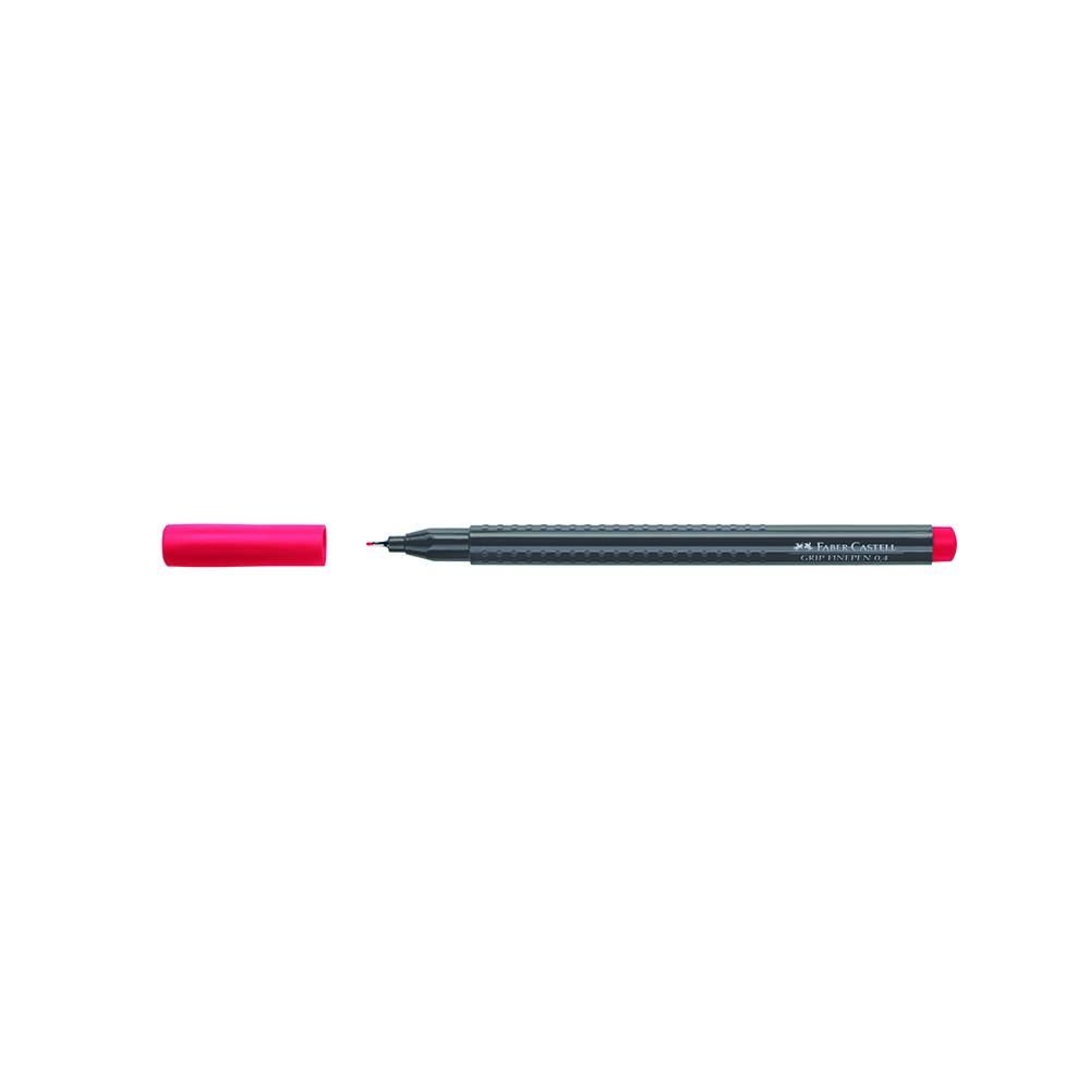 FABER 151626 GRİP FİNEPEN 0.4MM LAL KIRMIZI (10'LU)