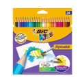 BİC AQUACOULEUR KURU SULU BOYA 24'LÜ 8575633