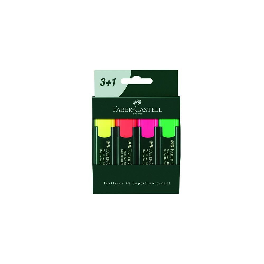 FABER 254831 FOSFORLU KALEM 3+1 TAKIM