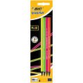 BİC EVOLUTION FLUO KURŞUN KALEM 4'LÜ 940758 25'Lİ