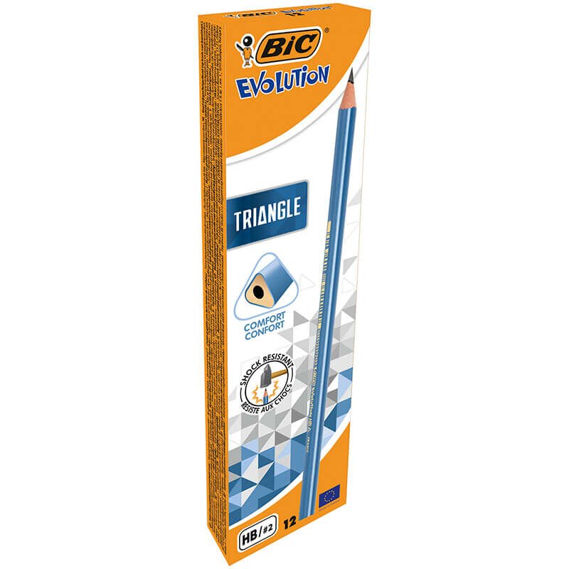 BİC EVOL ÜÇGEN KURŞUN KALEM 12'Lİ KUTU 964845