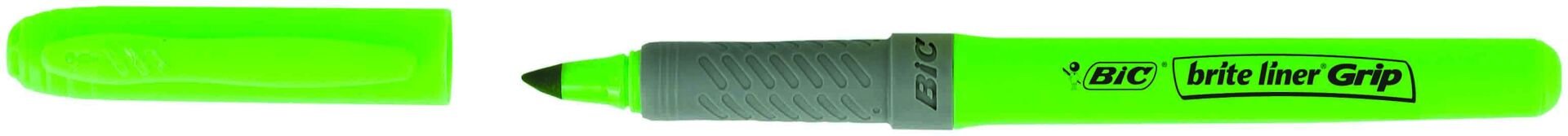 BİC FOSFORLU KALEM BRİTE LİNER GRİP YEŞ.12'Lİ KT 811932