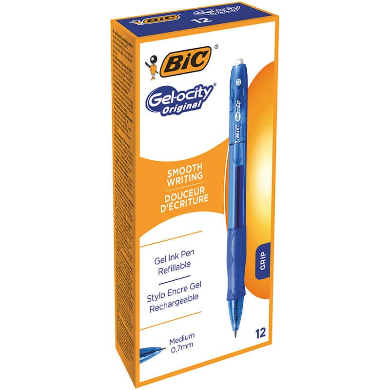 BİC GELOCITY ORIGINAL JEL KALEM JEL KAL.MAV 12'Lİ KT 829158