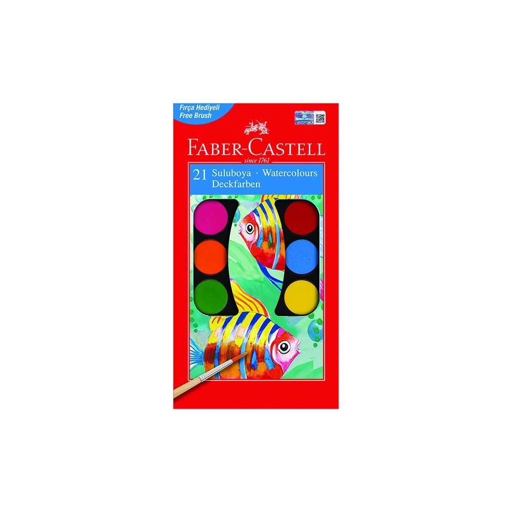 FABER 125021 SULUBOYA REDLİNE BÜYÜK BOY 21 RENK