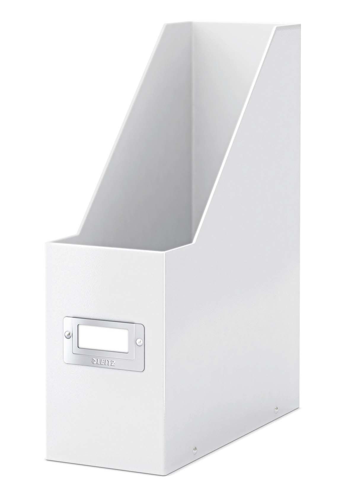 LEITZ 6047-01 WOW KUTU KLASÖR METALİK BEYAZ