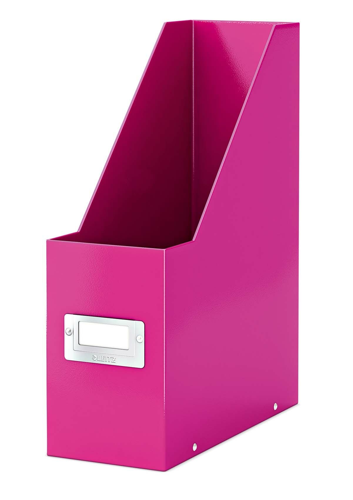 LEITZ 6047-23 WOW KUTU KLASÖR METALİK PEMBE