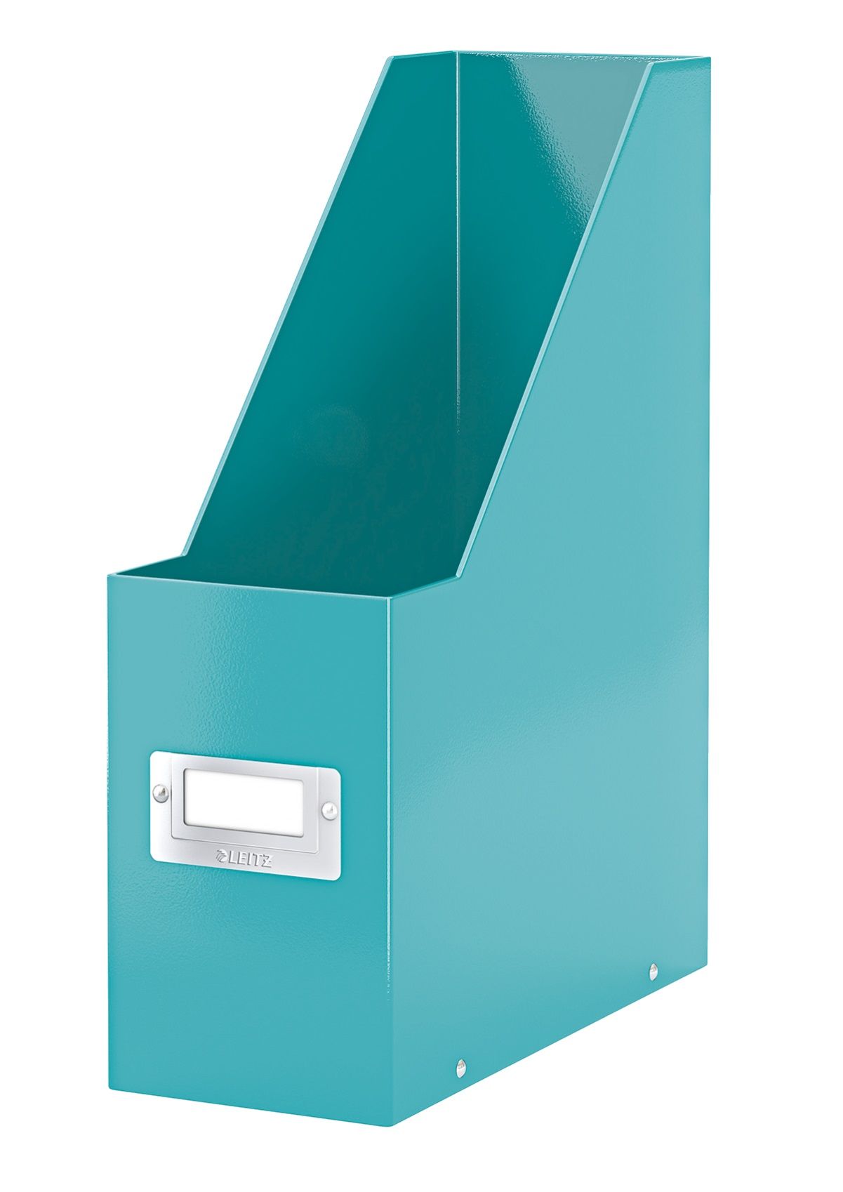 LEITZ 6047-51 WOW KUTU KLASÖR METALİK BUZ MAVİSİ
