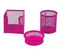 TEMAT 287765 1000 SET(KALEMLİK/ATAŞ/KAĞITLIK) PEMBE