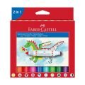 FABER 155170 JUMBO KEÇELİ KALEM 2IN1 (10'LU)