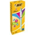 BİC 4 COLORS FASHION TÜKENMEZ KALEM 12 Lİ KT 887777/982870