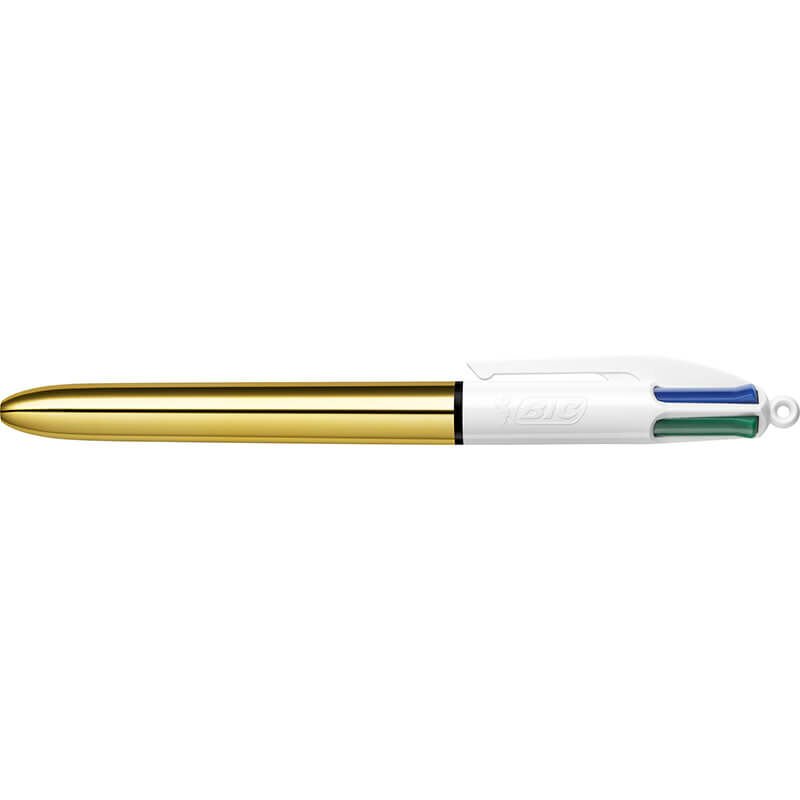 BİC 4 COLOURS SHINE ALTIN GÖVDE TÜKENMEZ KA 12'Lİ KT 964774/982878