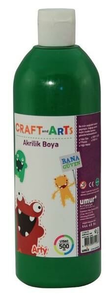 UMİX CRAFT ARTS AKRİLİK 500ML YEŞİL U1560-YE