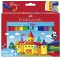 FABER 154311 JUMBO KEÇELİ KALEM SUPERWASHABLE 12'Lİ
