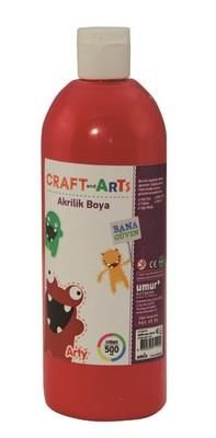 UMİX CRAFT ARTS AKRİLİK 500ML KIRMIZI U1560-KI