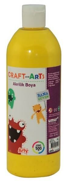 UMİX CRAFT ARTS AKRİLİK 500ML SARI U1560-SA