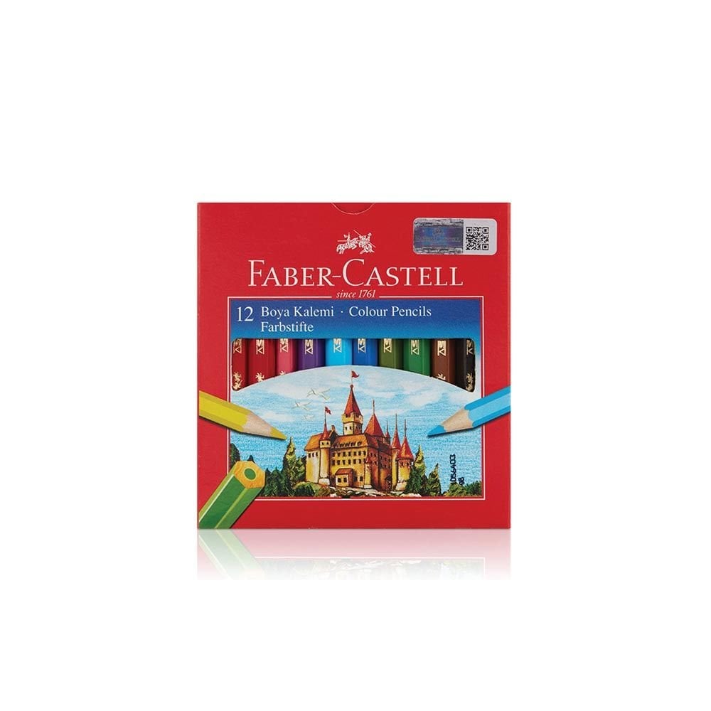 FABER 116412 KURUBOYA YARIM BOY KARTON KT. 12 RENK