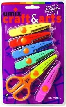 UMİX MAKAS ŞEKİLGEÇ 1039DTB-KRS CRAFT BLİSTER