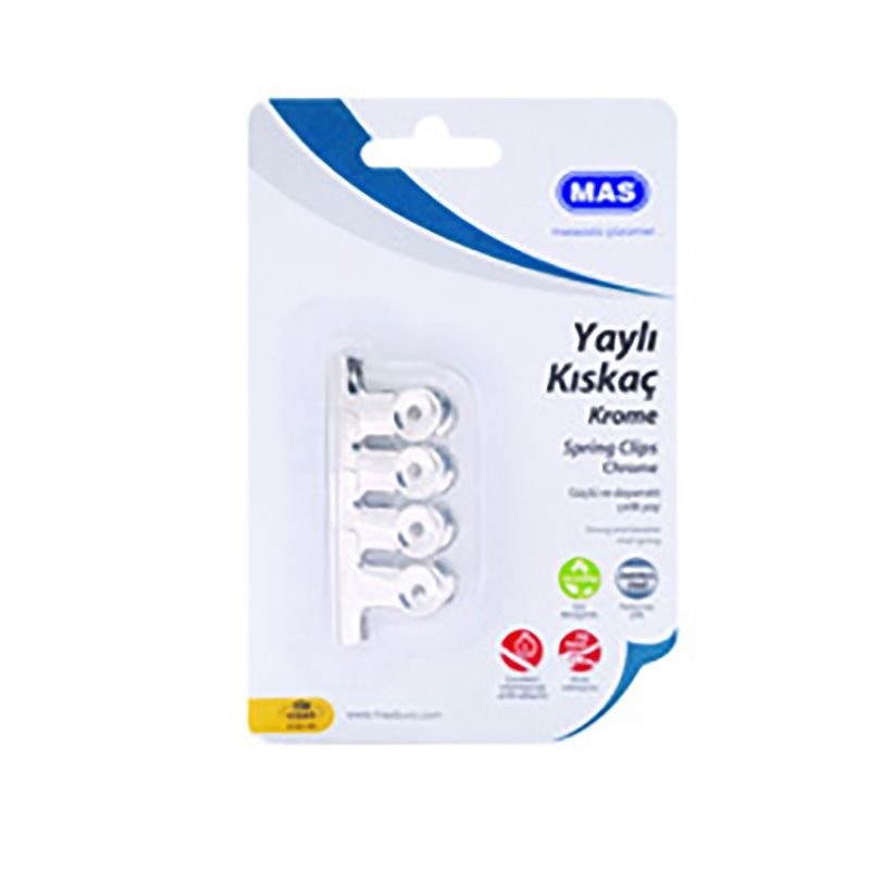MAS 941 METAL KISKAÇ 30mm KARTELA (4 ADET)