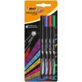 BİC INTENSTY FINELINER 4'LÜ BLİSTER KLASİK 942082