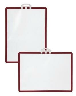 DURABLE 5613-K SHERPA DUVAR SUNUM PANELİ KIRMIZI