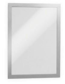 DURABLE 4872-G MAGAFRAME MIKNATISLI ÇERÇEVE A4 2'Lİ - GÜMÜŞ