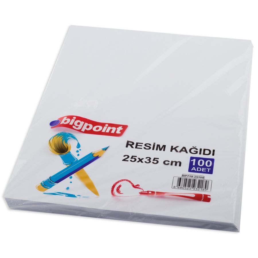 BİGPOİNT BP719-25-100 RESİM KAĞIDI 25X35CM 100'LÜ PAKET