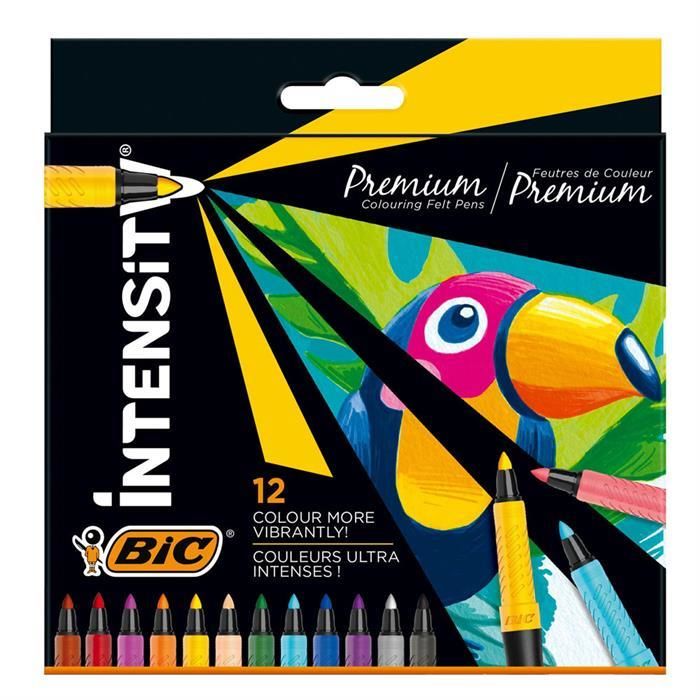 BİC INTENSITY PREMIUM KEÇE.BOYA KAL.12 REN.977891