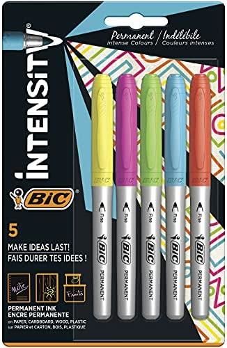 BİC INTENSITY PERMANENT MARKÖR 5'Lİ BLS.PAST.942865