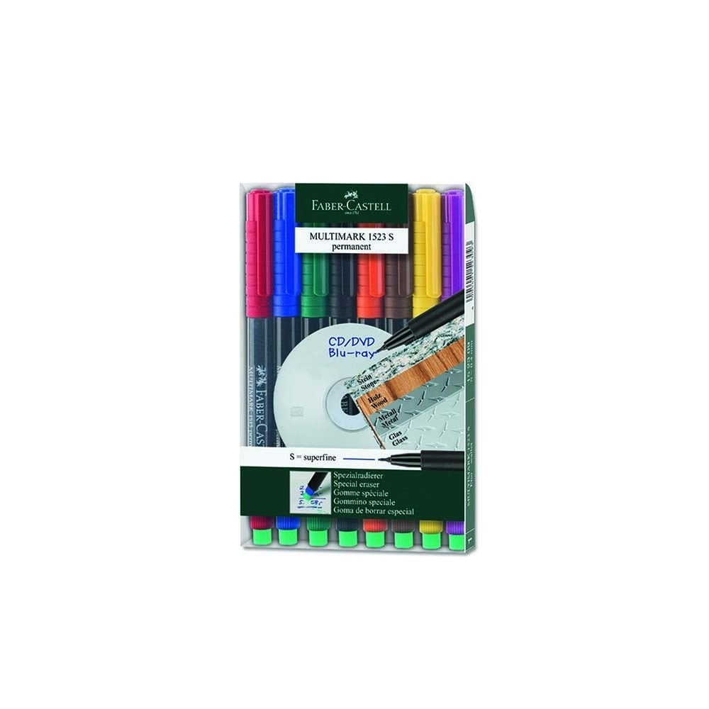 FABER 152309 ASETAT KALEMİ S SERİSİ 8'Lİ SET
