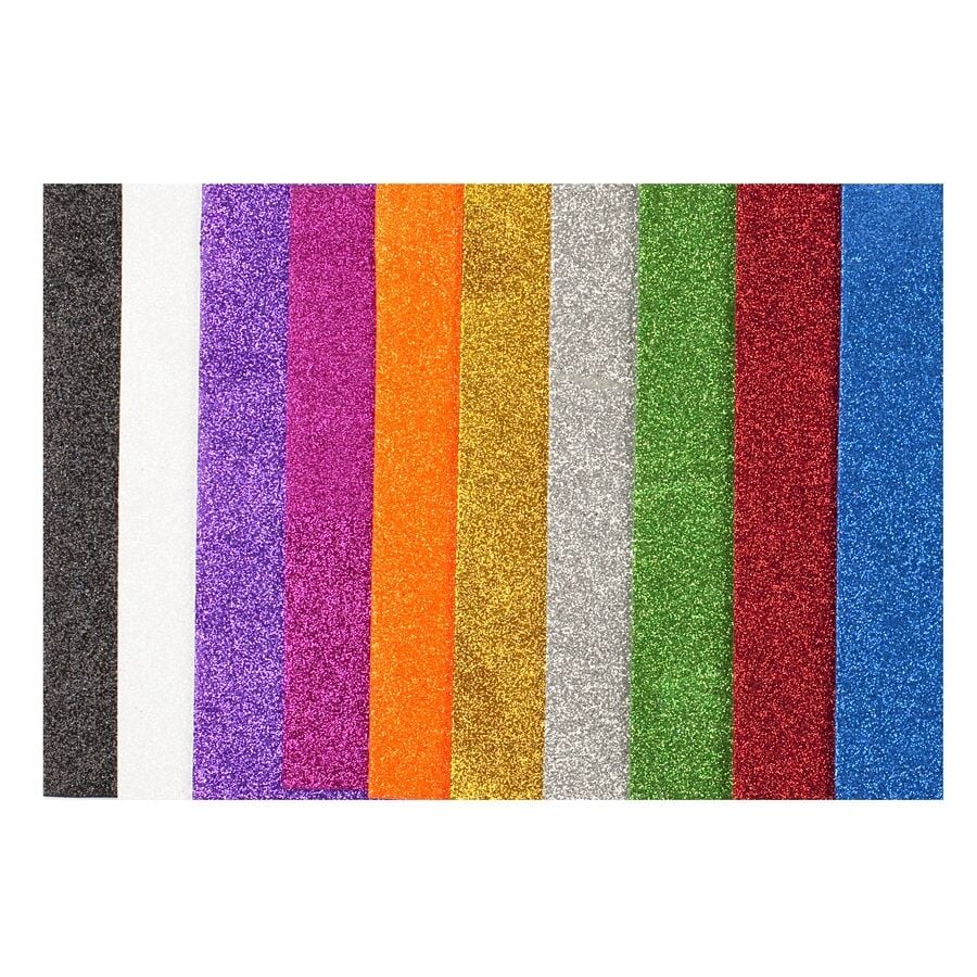 BİGPOİNT BP733-50 SİMLİ YAPIŞKANLI EVA 50X70CM KARIŞIK 10 RENK