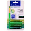 FABER 121804 GELATO MUM BOYA YEŞİL TONLAR 4 RENK