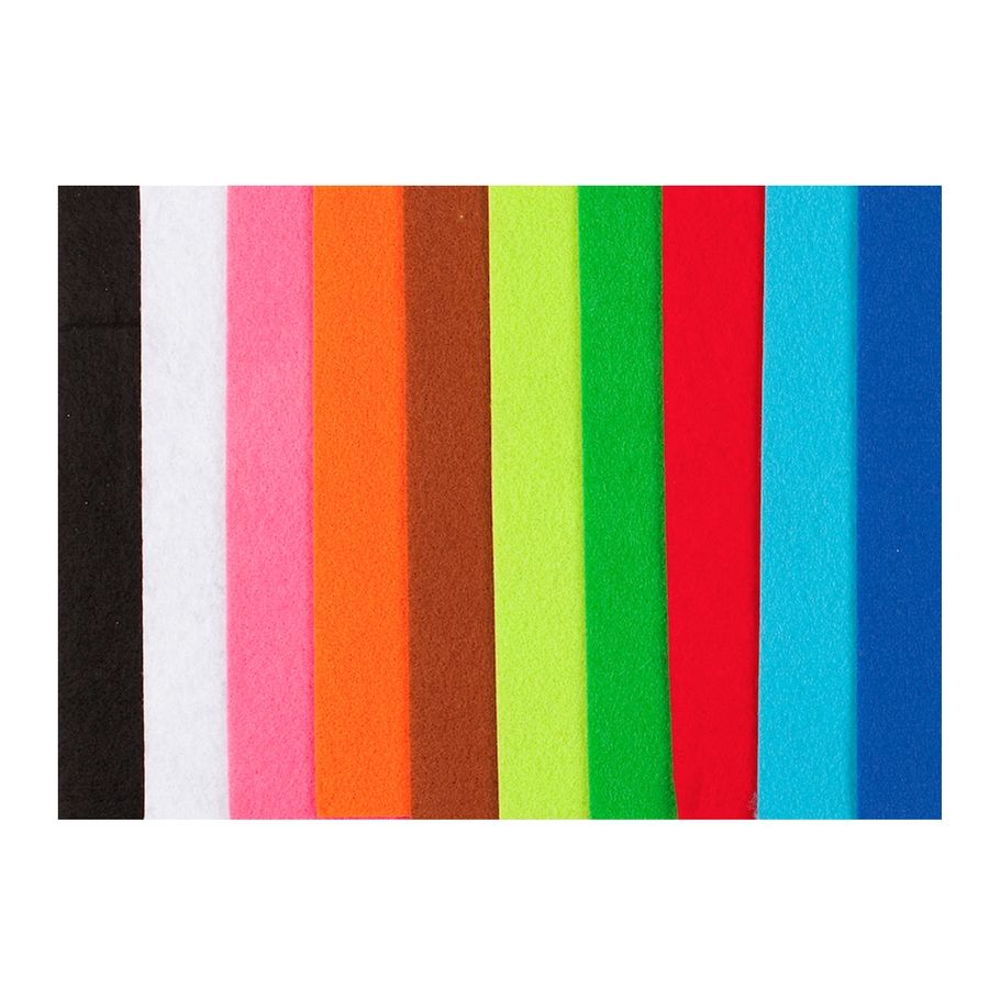 BİGPOİNT BP735-50 KEÇE 50X70CM KARIŞIK 10 RENK 2MM