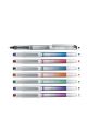 UNİ UB-187S EYE NEEDLE İĞNE UÇLU KALEM MAVİ  07MM